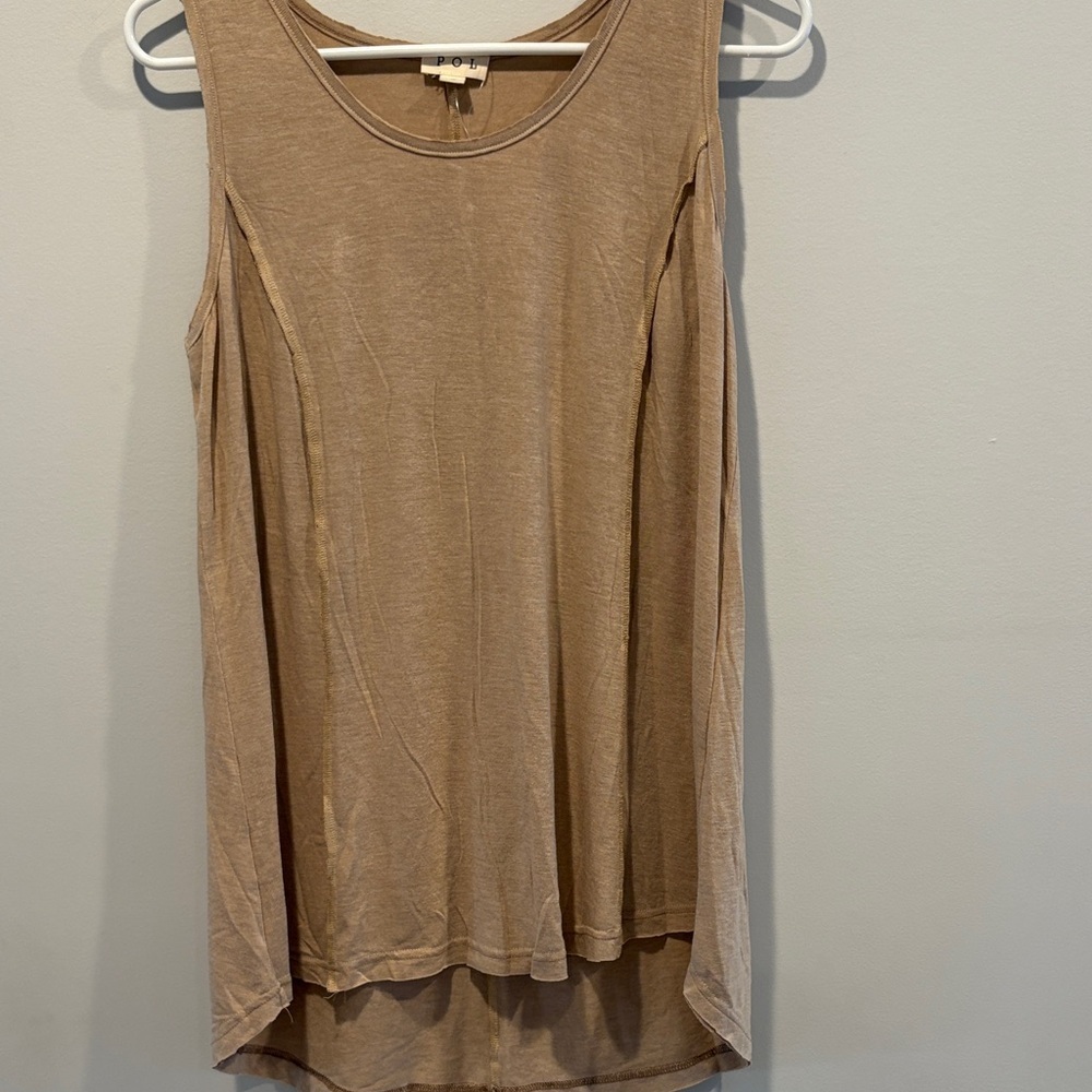 POL Women's Brown Tank Top